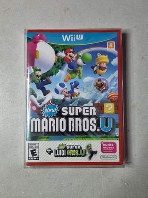 New Super Mario Bros. U + New Super Luigi U (Wii U) Brand New Sealed 