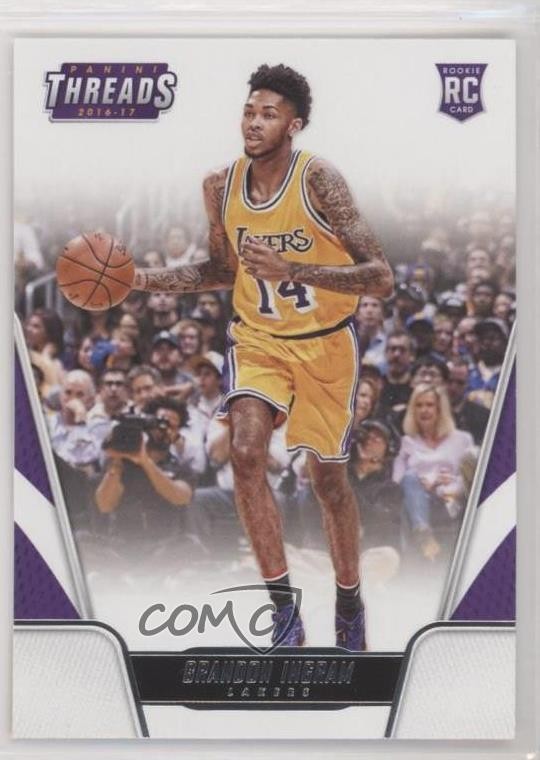 2016-17 Panini Threads Rookies Brandon Ingram #166 Rookie RC 12g7