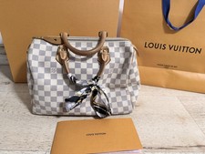 Louis Vuitton Speedy Bandouliere 30 Damier Azur OHNE Schultergurt 