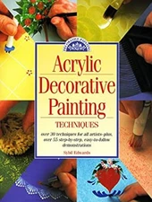 Acrylic Decorative Painting Techniques Hardcover Sybil Edwards