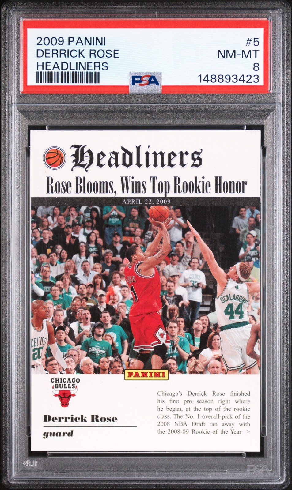 Derrick Rose #5 2023-24 Panini Flawless Basketball Every Player, Every Game