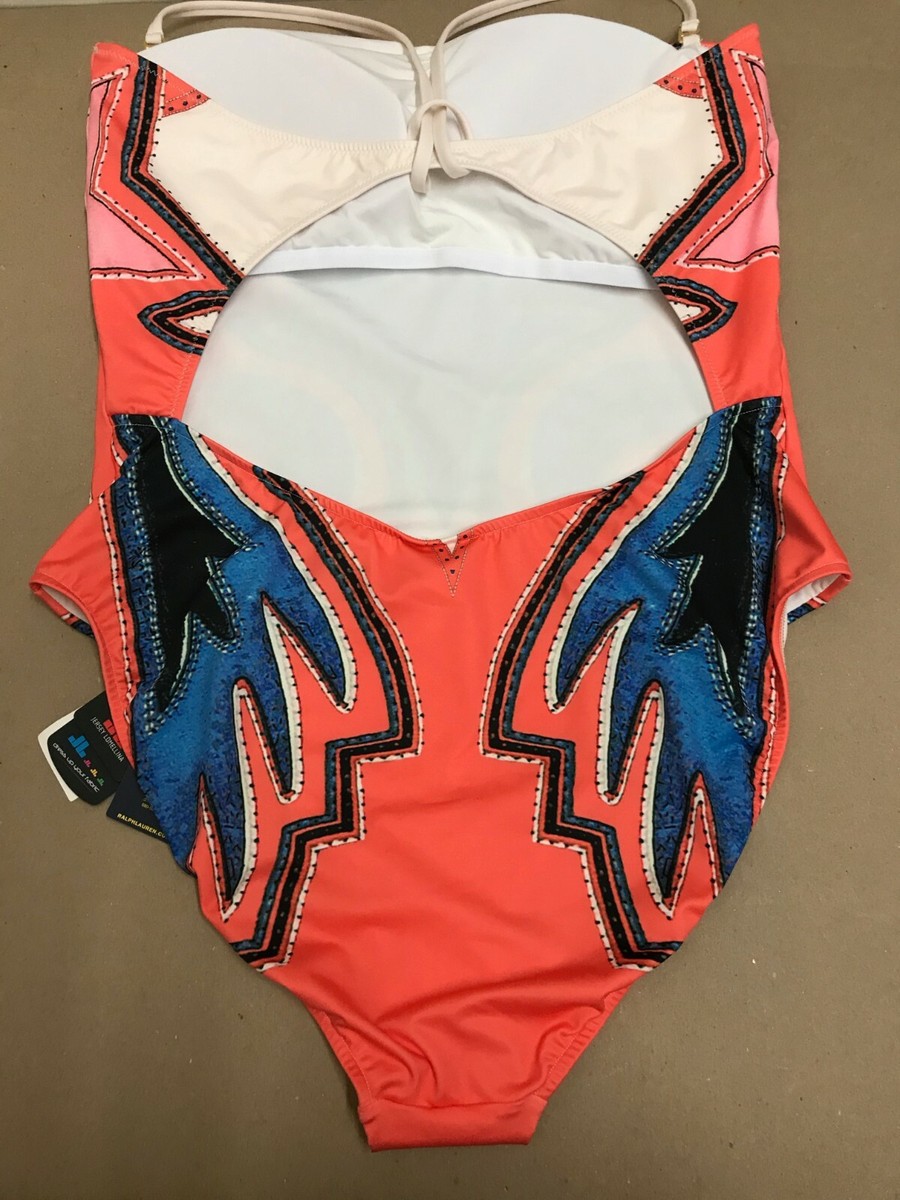 Ralph Lauren::ワンピース:0[RESALE] Polo Ralph Lauren Western Scarf Print One Piece Swimsuit