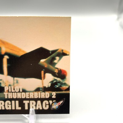 Pilot Thunderbird 2 Thunderbirds Trading Pro Set Card No.020