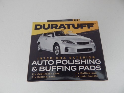 Duratuff Universal Auto Car Polishing and Buffing Pads 6 PC Set New - Picture 2 of 6