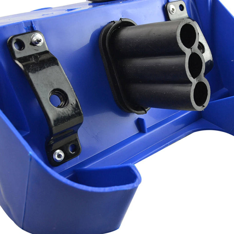 NEW Blue fit Yamaha PEEWEE PW80 PW 80 Air Filter Box Cleaner assembly — 第 3/4 张图片