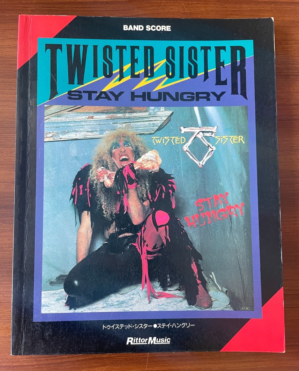 Twisted Sister / Stay Hungry / Japan Band Score Guitar Tab | eBay
