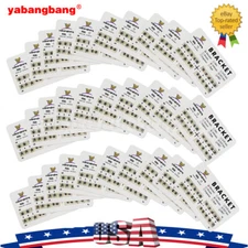 Orthodontic Dental 0.22'' Slot Brackets Braces Metal Standar/Mini Roth 345 Hooks