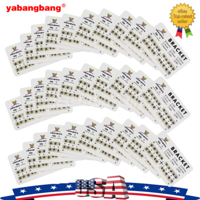 Orthodontic Dental 0.22'' Slot Brackets Braces Metal Standar/Mini Roth 345 Hooks