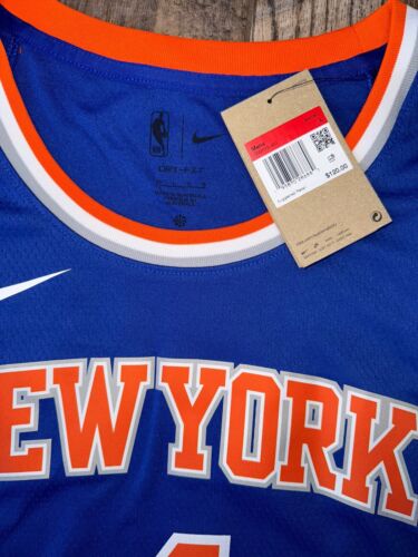 DERRICK ROSE SIGNED NEW YORK KNICKS NBA SWINGMAN JERSEY BULLS MVP w/ COA PSA - Picture 7 of 7