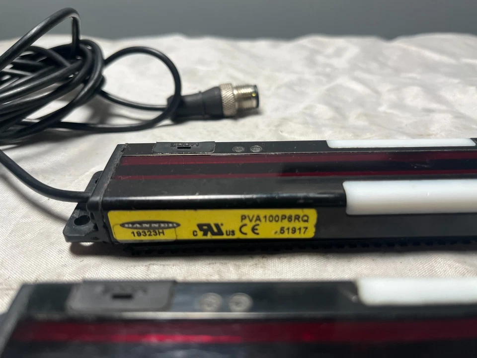 BANNER ENGINEERING PVA100P6EQ / PVA100P6EQ EMMITTER & RECEIVER SET - Image 3 of 4