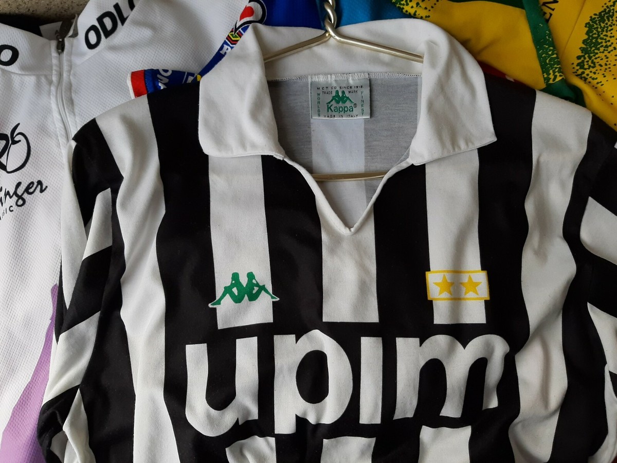 Juventus Kappa Football Shirt Home 1990/1992 Jersey L Soccer
