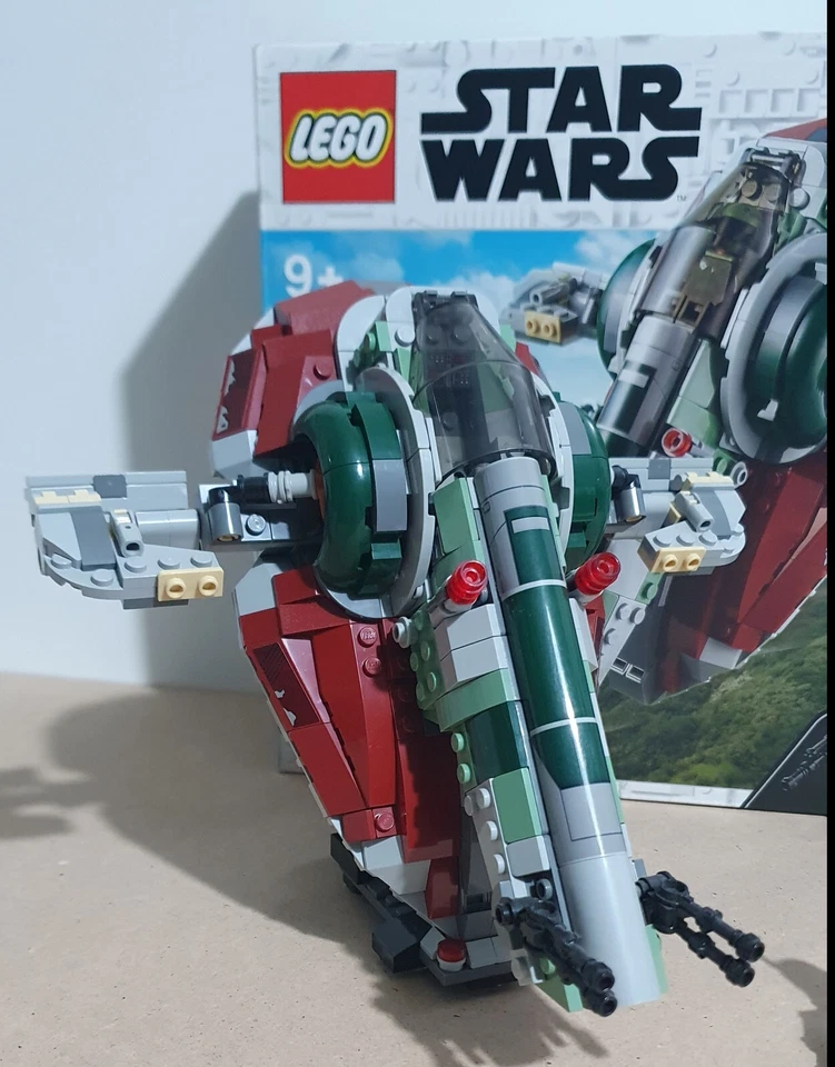LEGO STAR WARS 75312 - ASTRONAVE DI BOBA FETT - COMPLETO 100%! BOX E SITRUZIONI! - Immagine 3 di 4