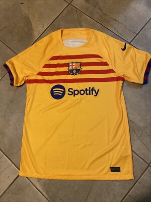 Nike FC Barcelona 2023/24 Match Fourth Soccer Jersey Men's