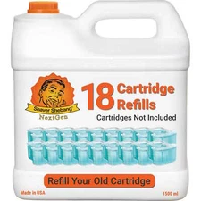 Philips Norelco SmartClean, refill  18 cartridges from 1 Shaver Shebang bottle