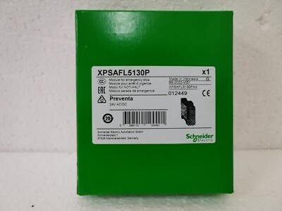 Schneider XPSAFL5130P Module XPSAF - Emergency Stop - 24 V AC DC