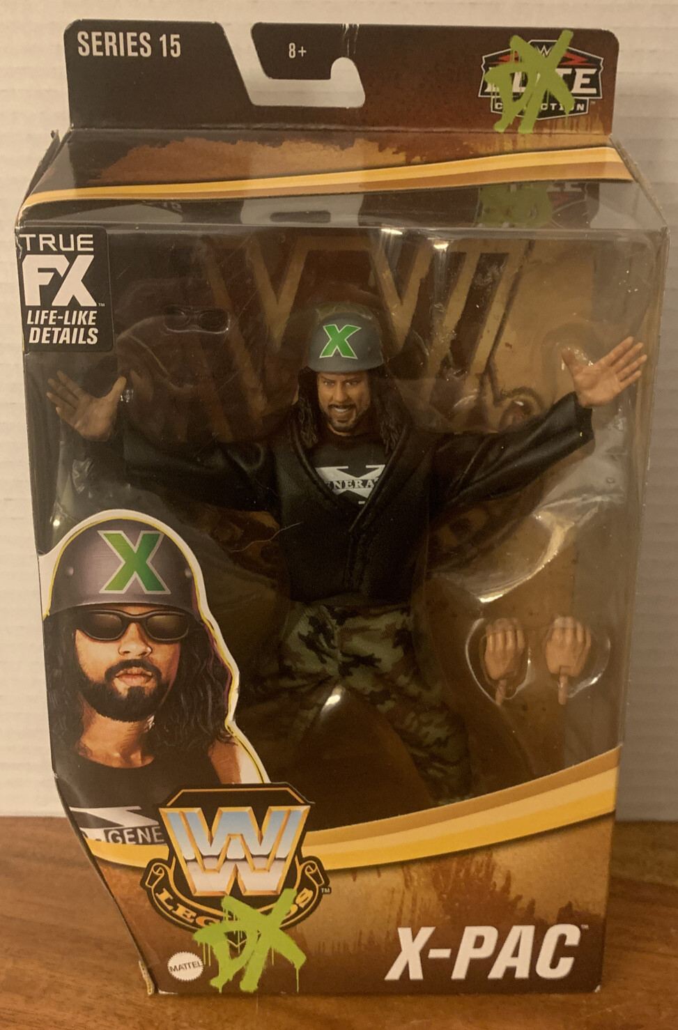 2022 WWE Legends DX Elite Collection Series 15 ~ X-PAC  6" Figure NEW