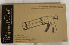 Pampered Chef Cookie Press #1525 Season's Best Cookbook Spring Summer