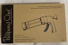 Pampered Chef Cookie Press #1525 Season's Best Cookbook Spring Summer