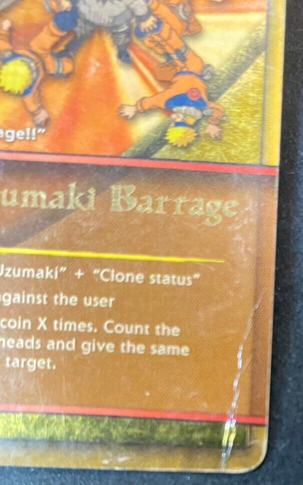 Naruto CCG - Naruto Uzumaki Barrage 085 - Damaged | eBay
