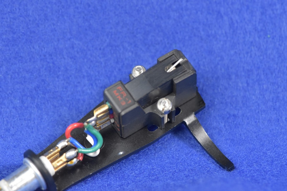 湯*社様 Fidelity research Cartridge holderK Fidelity Research FR-1 MK3 MC Cartridge In Excellent