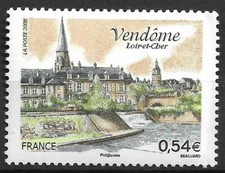 2008 TIMBRE FRANCE N°4143** Série touristique VENDOME (Loir-et-Cher) 