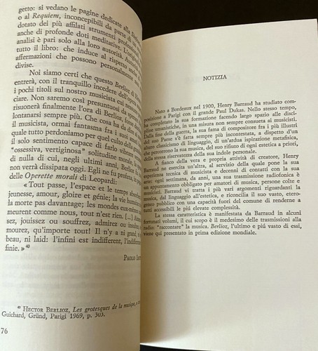 HENRY BARRAUD HECTOR BERLIOZ. A CURA DI PAOLO ISOTTA RUSCONI 1978 - Bild 8 von 18
