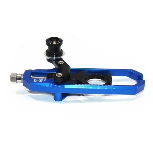 MAD-MOTO For SUZUKI GSXR1000 2009-2016 Chain Adjuster Tensioner With Spools BLUE - Picture 7 of 8