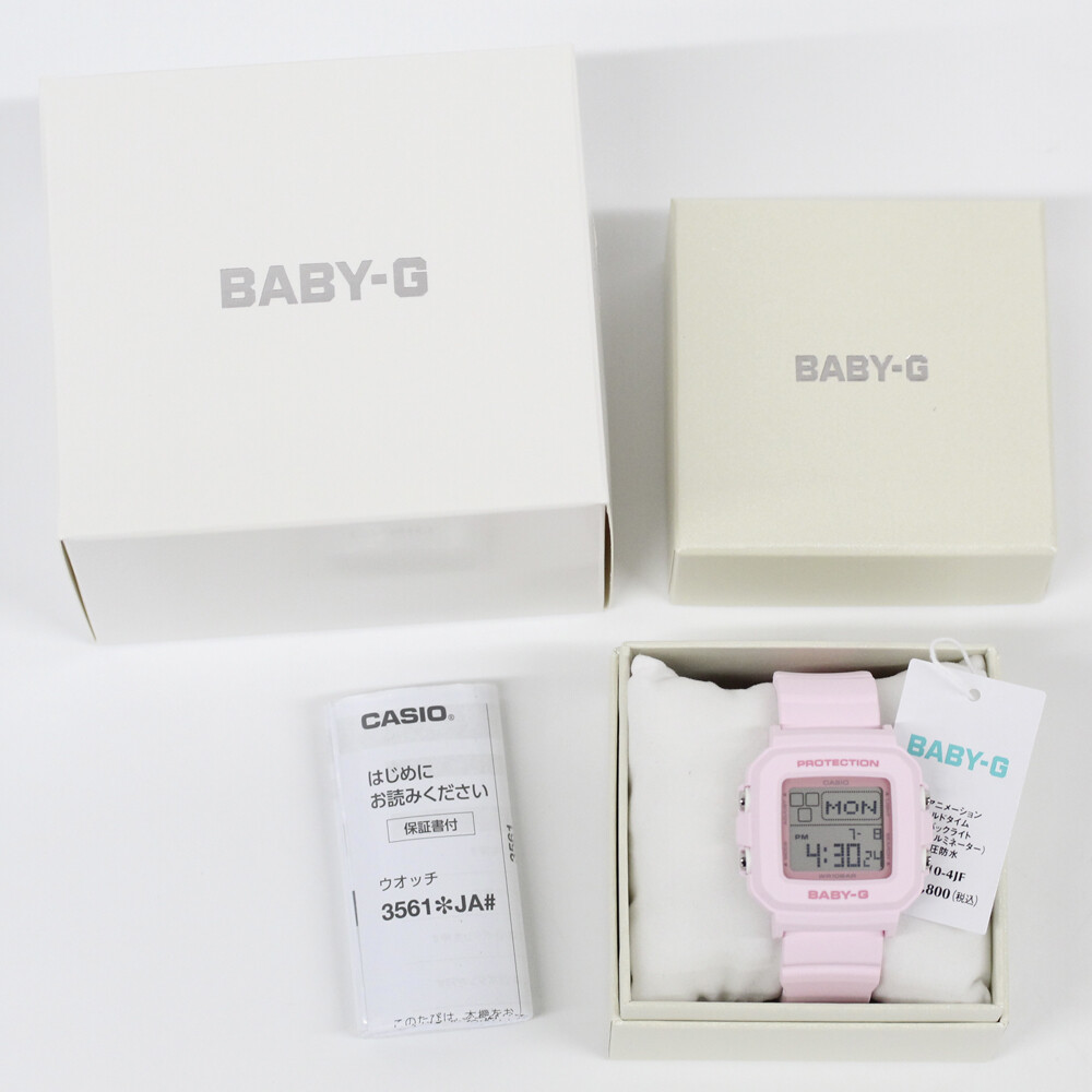 CASIO Baby-G BGD-10-4JF BGD-10 BGD-10-4 Quartz Digital Pink | eBay