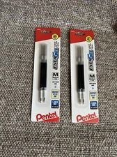 2 Pentel LR7 EnerGel Liquid Gel Pen Refills, 0.7 mm, Blue Ink, 2 Pack