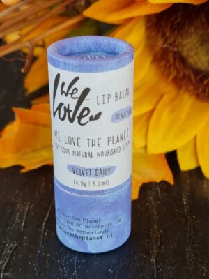 Lip Balm Stick Papertube - Velvet Daily 4,9g | WE LOVE THE PLANET. Neu