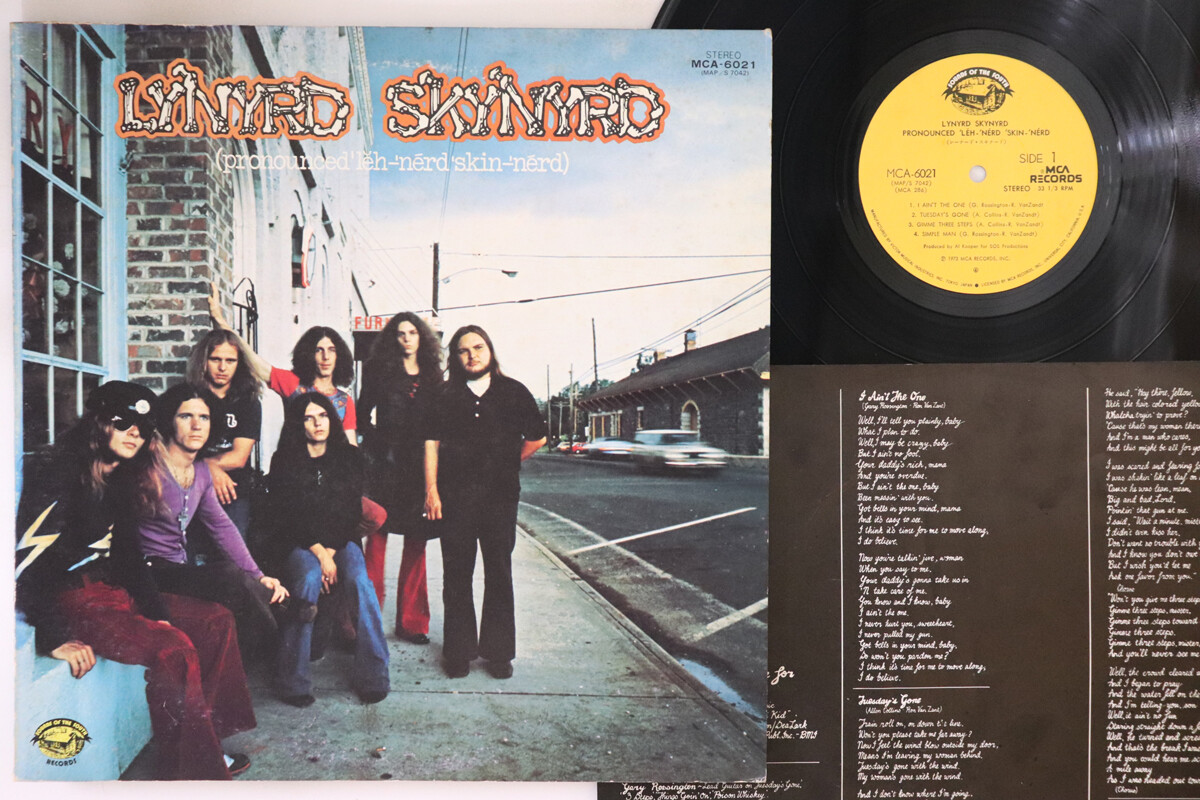 その他 LP Lynyrd Skynyrd Lynyrd Skynyrd MCA6021 MCA /00260 LP LYNYRD SKYNYRD Lynyrd Skynyrd MCA6021 MCA JAPAN | eBay