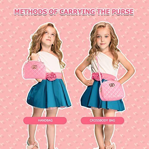 Toddler Purse Makeup Pretend Play Kit for Little Girls Princess Birthday Gift - Picture 5 of 7