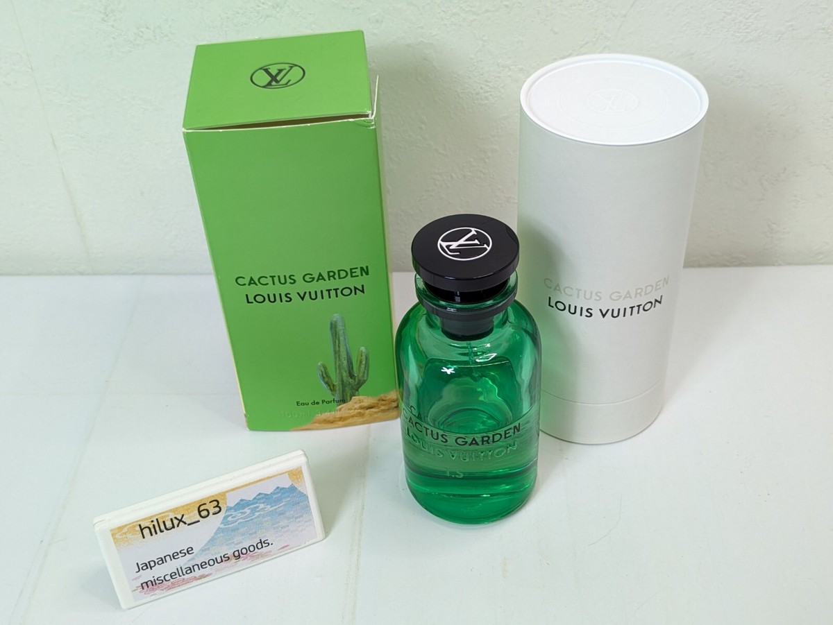Louis Vuitton Discontinued Cactus Garden EDP 3.4oz/100ml eau Louis Vuitton Discontinued Cactus Garden EDP 3.4oz/100ml eau