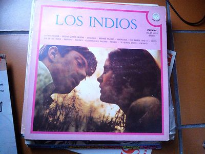 LP 12'' LOS INDIOS REF SERIE PENNY 1975 COVER EX VINYL VG+