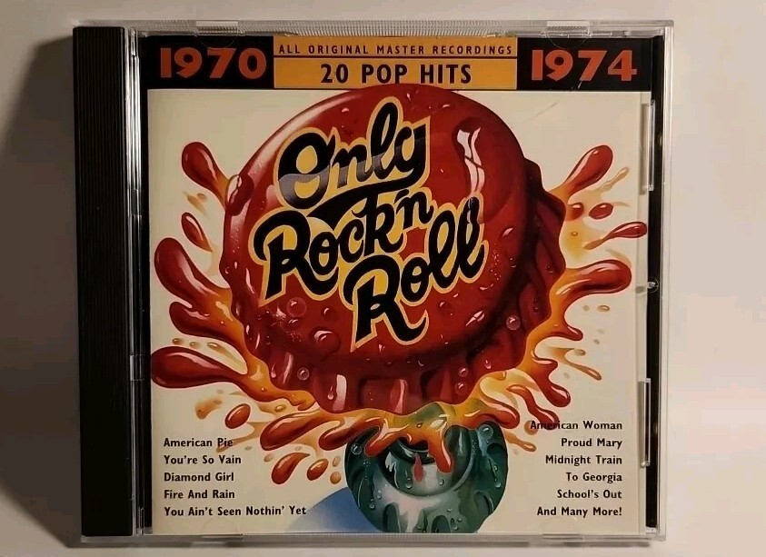 Only Rock 'N Roll 1970-1974: 20 Pop Hits by Various Artists (CD