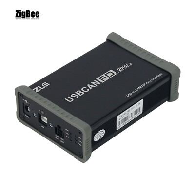 fddata USB版 ZLG USBCANFD-200U Interface Card 2-Channel USB to CANFD