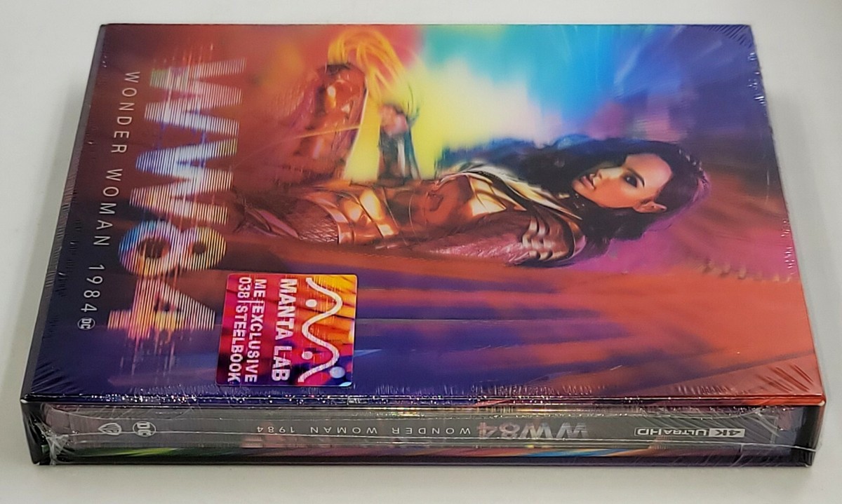 WONDER WOMAN 1984 [4K UHD + 2D] Blu-ray STEELBOOK [MANTA LAB