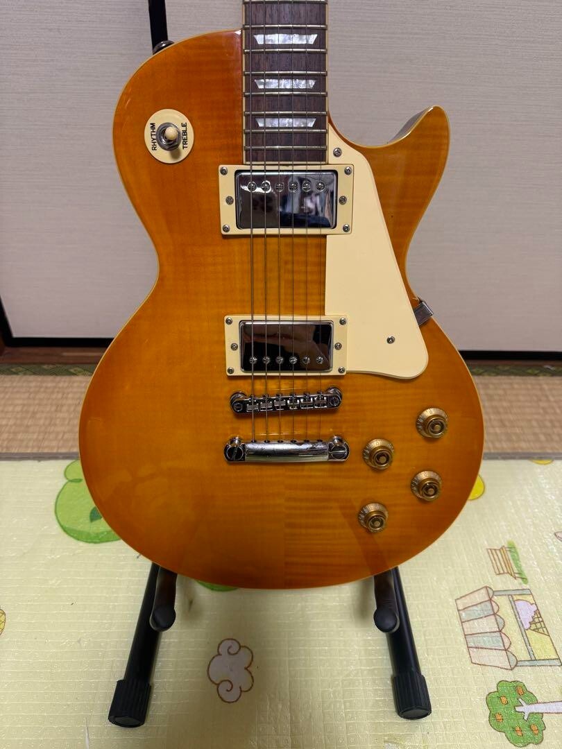 ギター Grass Roots G-LP-50S Grass Roots by ESP Electric Guitars G-LP-50S QM VLD Les Paul