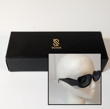 Retro Polarized Sunglasses, Oversized Womens Big Square Vintage Design by SOJOS