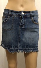 Jordache Jeans Authentic Denim Mini Skirt 100 Quality Womens Sz 7/8 Y2K Vtg