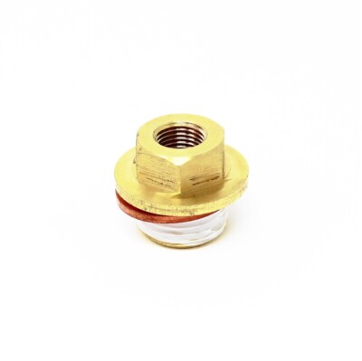 Torque Solution Oil Galley Plug For Subaru EJ Engines M18-1.5 to 1/8 NPT Adapter