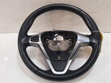 2014 FORD FIESTA Multifunctional Black Steering Wheel 2067858