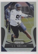2019 Panini Prizm Rookies Silver Prizm LJ Collier #380 1s8