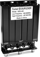 UHF 400-470Mhz 30W Duplexer for Radio Repeater with Preset Low Frequency 462Mhz