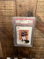 2001 Fleer Authority #124 Rudi Johnson RC /1350 Graded BGS 9 MINT