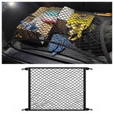 Cargo Net for SUV,Upgraded Highly Elastic Truck Cargo Net with Trunk Net Hooks -