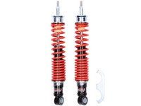 StoßDäMpfer Hinten (Set) -CARBONE HI-TECH- Vespa Gt, Gtl, Gtv, GTS 125, 300, 310