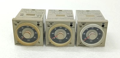 OMRON H3CR-A 0 TO 3 SEC TIMER 100/240 VAC 50/60Hz 3X LOT