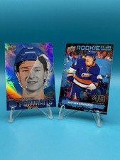 2025-26 UD Series 2/Islanders/Matthew Schaeffer/RC/UD Portraits/2 Card Lot ￼￼