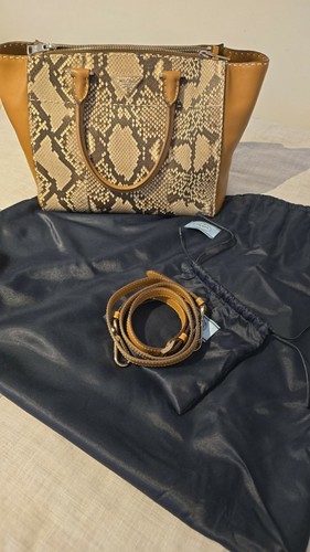 Prada Galleria Phyton Brown